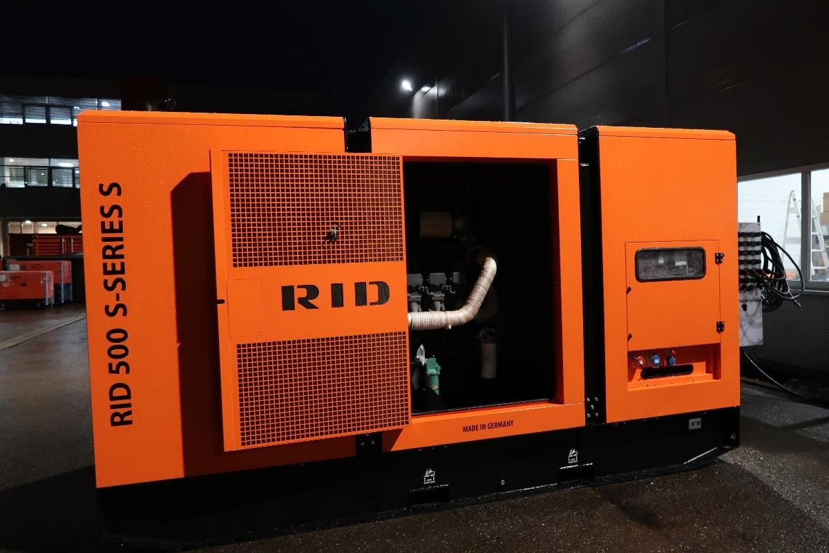 Photo 1 - New diesel generator set
